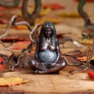Nemesis Now Decor Nemesis Now Mother Earth Art Figurine (Mini) 8.5cm, Bronze