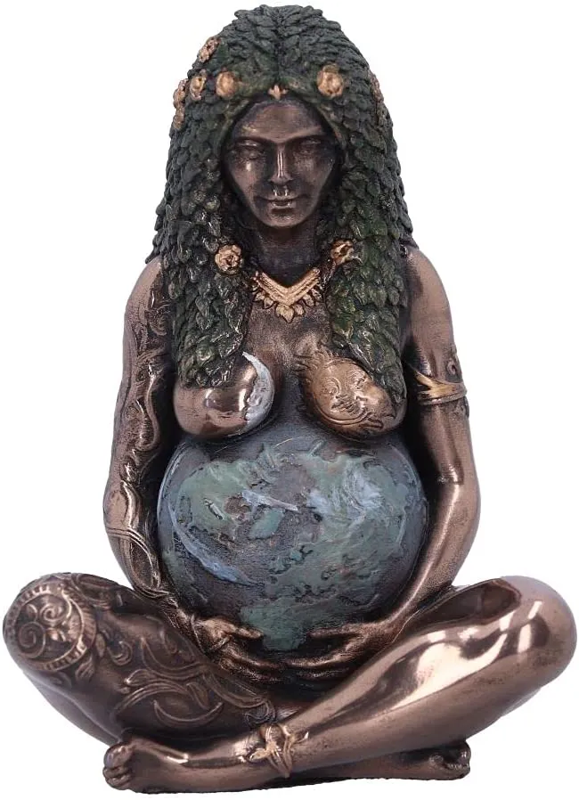 Nemesis Now Decor Nemesis Now Mother Earth Art Figurine (Mini) 8.5cm, Bronze