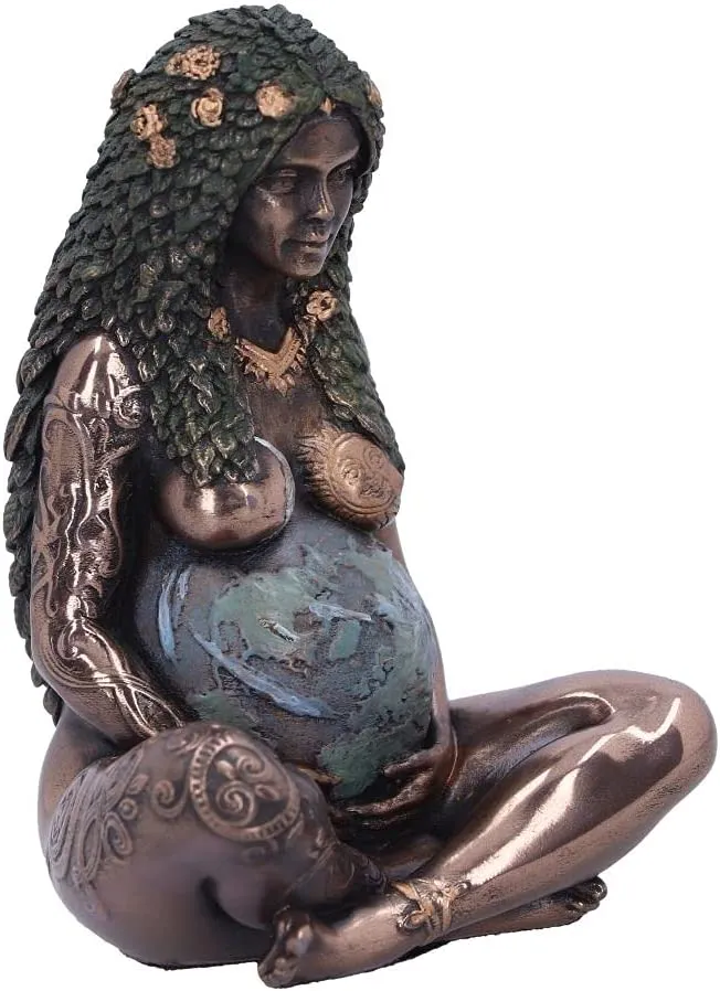 Nemesis Now Decor Nemesis Now Mother Earth Art Figurine (Mini) 8.5cm, Bronze