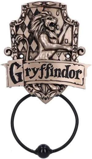 Nemesis Now Decor Nemesis Now Officially Licensed Harry Potter Gryffindor Door Knocker, Bronze, 24