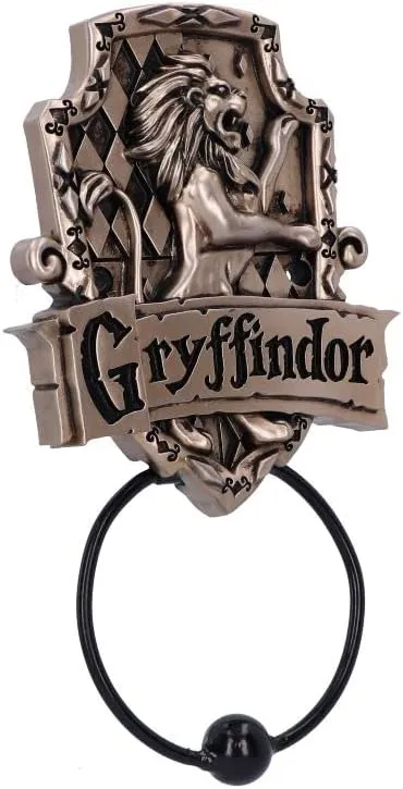 Nemesis Now Decor Nemesis Now Officially Licensed Harry Potter Gryffindor Door Knocker, Bronze, 24