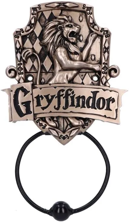 Nemesis Now Decor Nemesis Now Officially Licensed Harry Potter Gryffindor Door Knocker, Bronze, 24