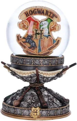 Nemesis Now Decor Nemesis Now Officially Licensed Harry Potter Wand Snow Globe, Silver, 16.5cm