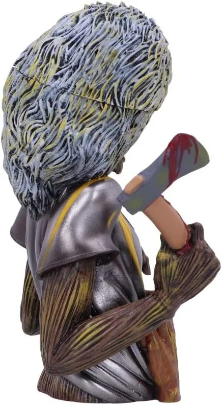 Nemesis Now Decor Nemesis Now Officially Licensed Iron Maiden Killers Bust Box (Small) Yellow, 16.
