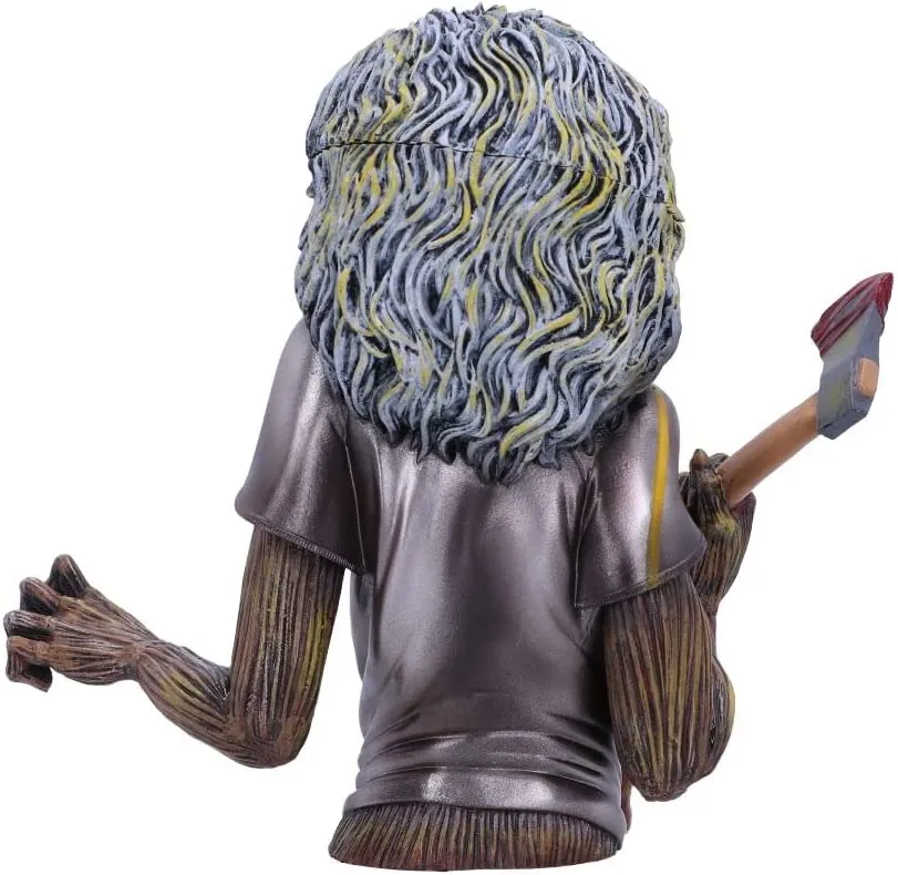 Nemesis Now Decor Nemesis Now Officially Licensed Iron Maiden Killers Bust Box (Small) Yellow, 16.