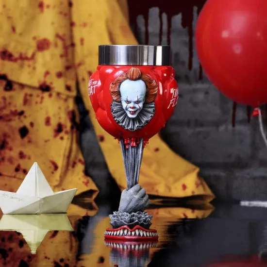 Nemesis Now Decor Nemesis Now Officially Licensed IT Chapter 2 Time to Float Goblet, Red, 19.5cm