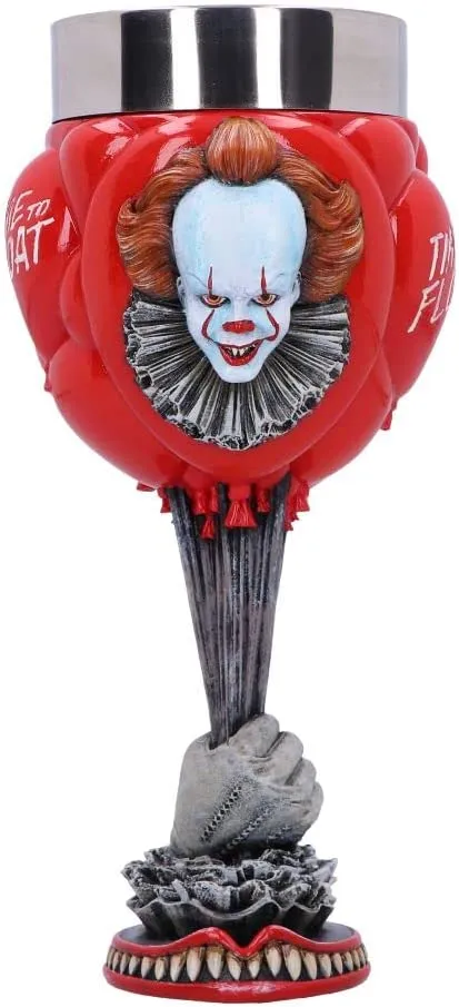Nemesis Now Decor Nemesis Now Officially Licensed IT Chapter 2 Time to Float Goblet, Red, 19.5cm