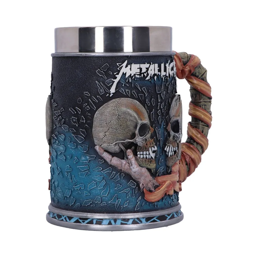 Nemesis Now Decor Nemesis Now Officially Licensed Metallica Sad But True Tankard 15.5cm, Blue