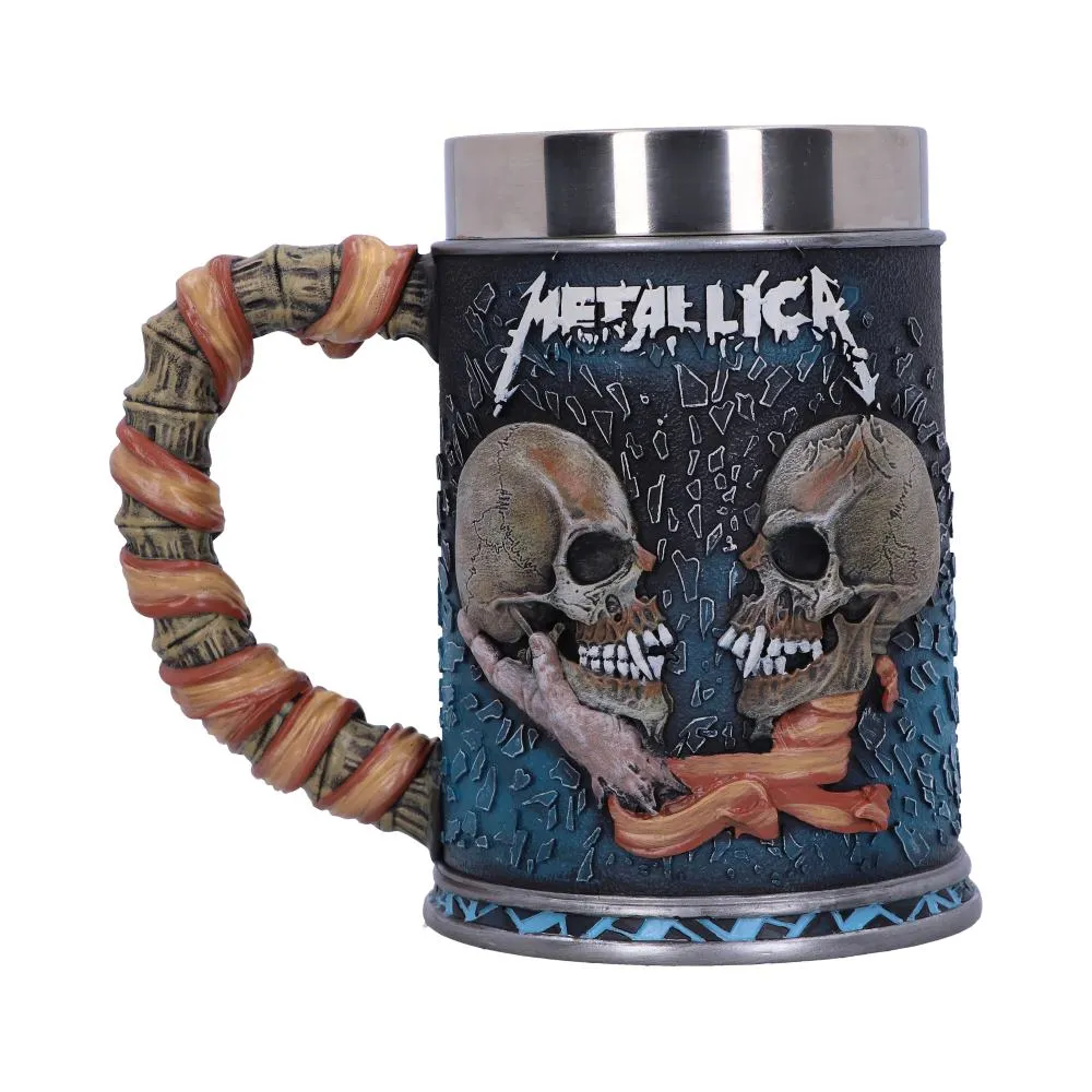 Nemesis Now Decor Nemesis Now Officially Licensed Metallica Sad But True Tankard 15.5cm, Blue