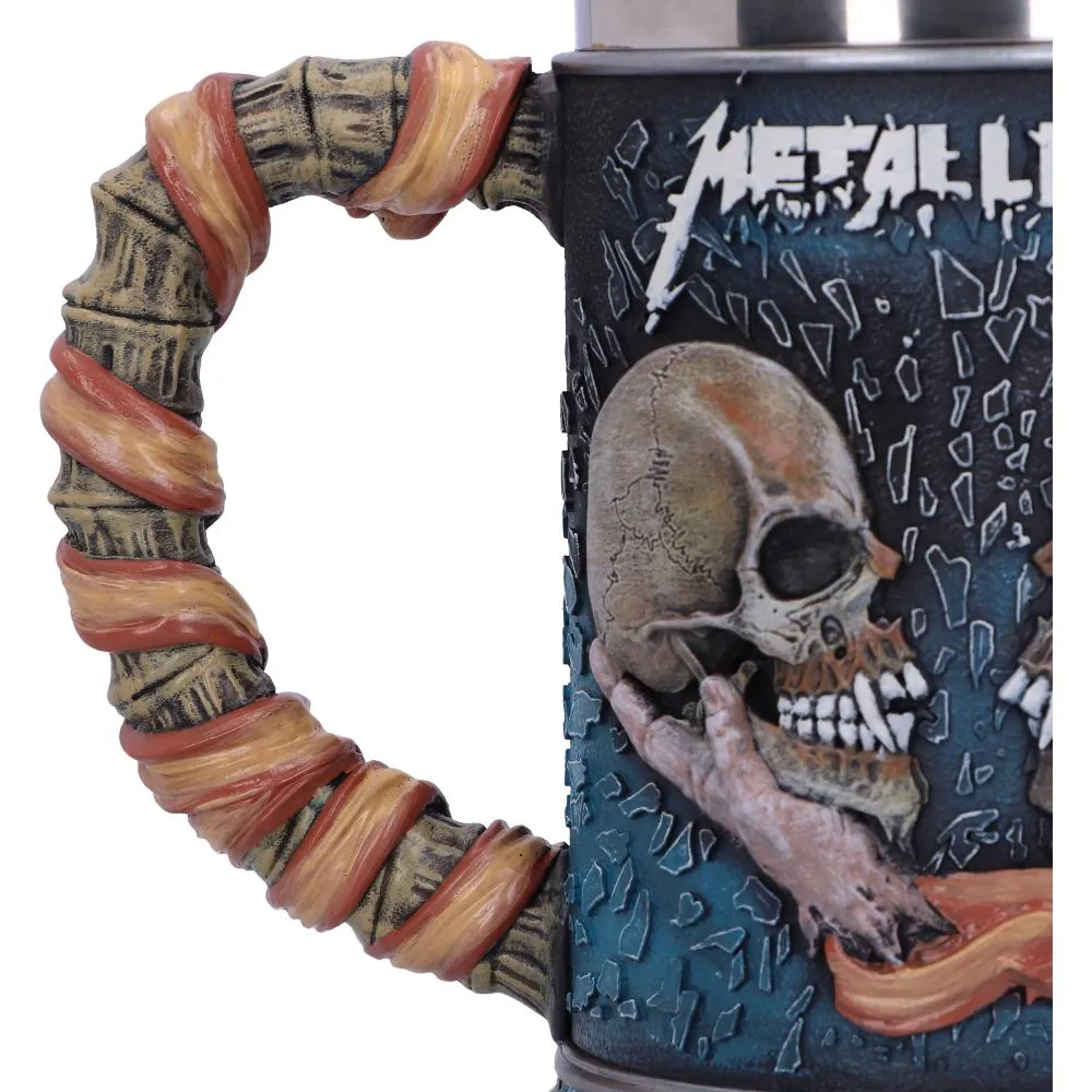 Nemesis Now Decor Nemesis Now Officially Licensed Metallica Sad But True Tankard 15.5cm, Blue