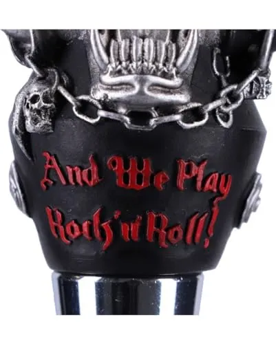 Nemesis Now Decor Nemesis Now - Officially Licensed Motorhead Warpig Bottle Stopper, Silver, 13.5cm