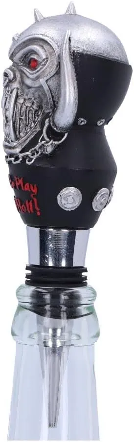 Nemesis Now Decor Nemesis Now - Officially Licensed Motorhead Warpig Bottle Stopper, Silver, 13.5cm