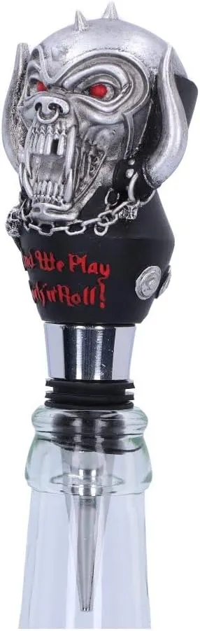 Nemesis Now Decor Nemesis Now - Officially Licensed Motorhead Warpig Bottle Stopper, Silver, 13.5cm
