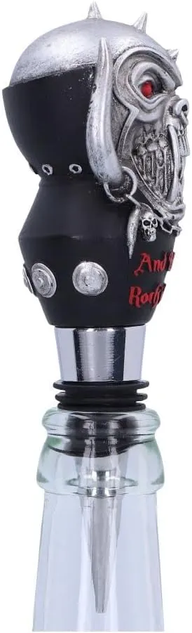 Nemesis Now Decor Nemesis Now - Officially Licensed Motorhead Warpig Bottle Stopper, Silver, 13.5cm