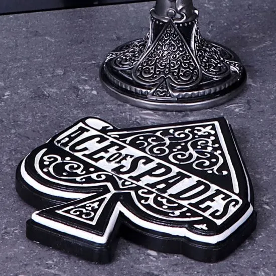 Nemesis Now Decor Nemesis Now Officially Licensed Set of Four Motorhead Ace of Spades Resin Coaste