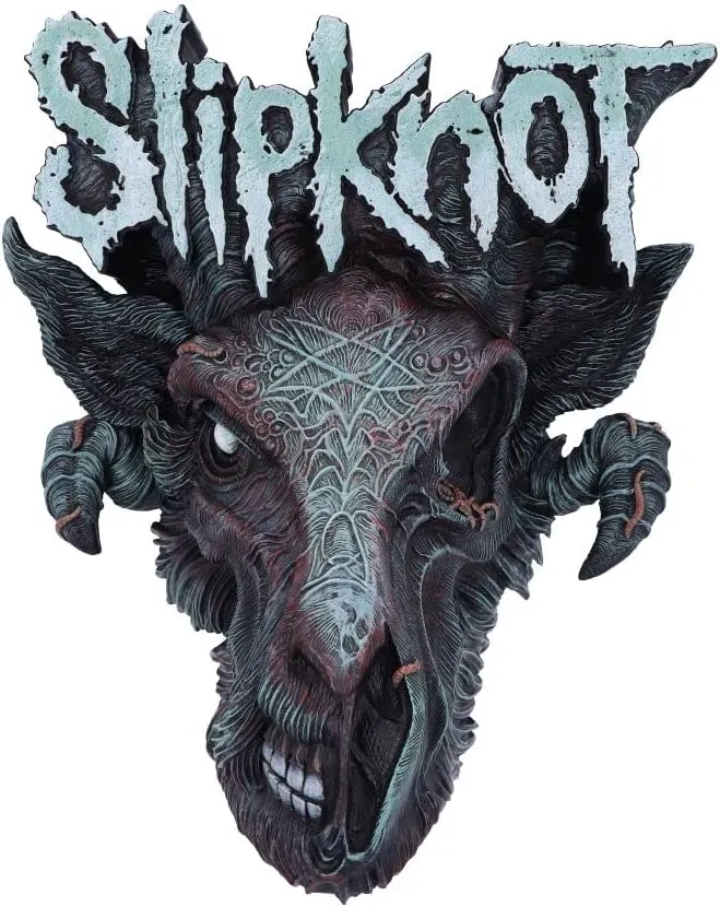 Nemesis Now Decor Nemesis Now Officially Licensed Slipknot Infected Goat Logo Wall Mounted Bottle