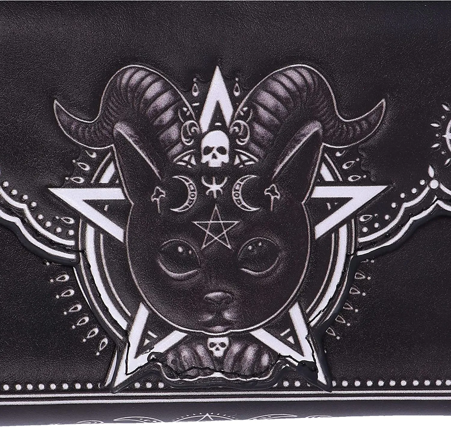 Nemesis Now Decor Nemesis Now Pawzuph Embossed Purse 18.5cm, Black