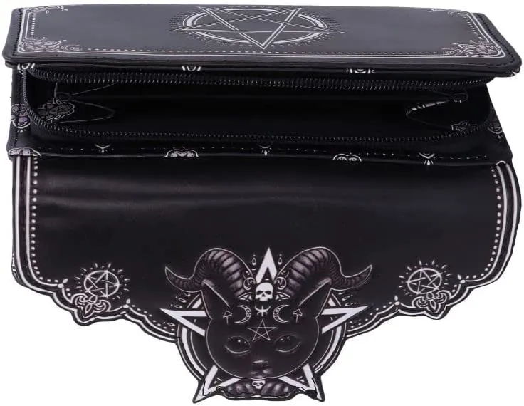 Nemesis Now Decor Nemesis Now Pawzuph Embossed Purse 18.5cm, Black