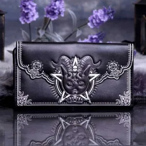 Nemesis Now Decor Nemesis Now Pawzuph Embossed Purse 18.5cm, Black