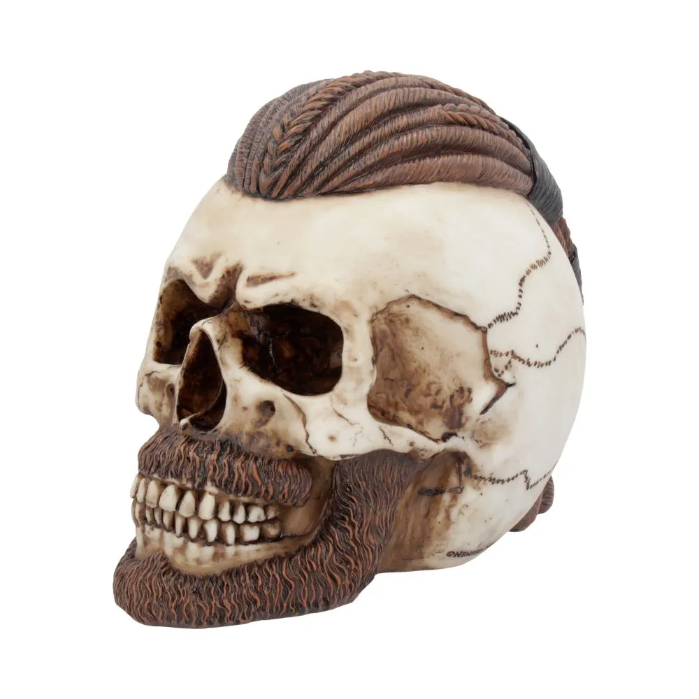 Nemesis Now Decor Nemesis Now Ragnar Skull 16cm Figurine Ivory, Resin