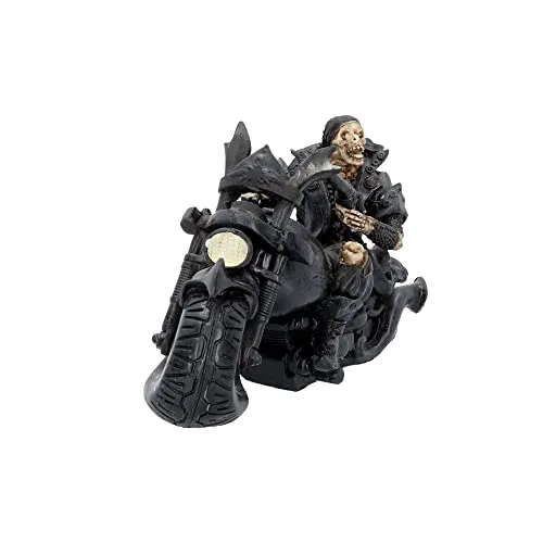 Nemesis Now Decor Nemesis Now Reaper Biker Figurine Resin Statue (Screaming Wheels 18cm)