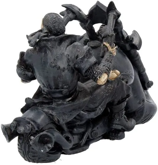 Nemesis Now Decor Nemesis Now Reaper Biker Figurine Resin Statue (Screaming Wheels 18cm)