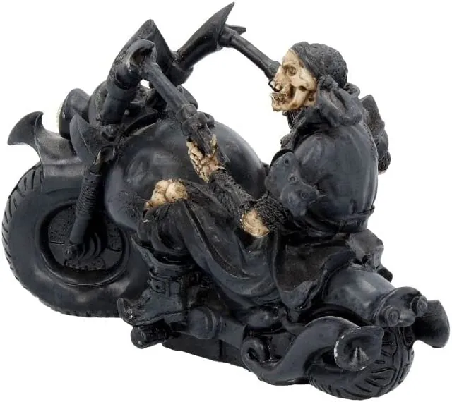 Nemesis Now Decor Nemesis Now Reaper Biker Figurine Resin Statue (Screaming Wheels 18cm)