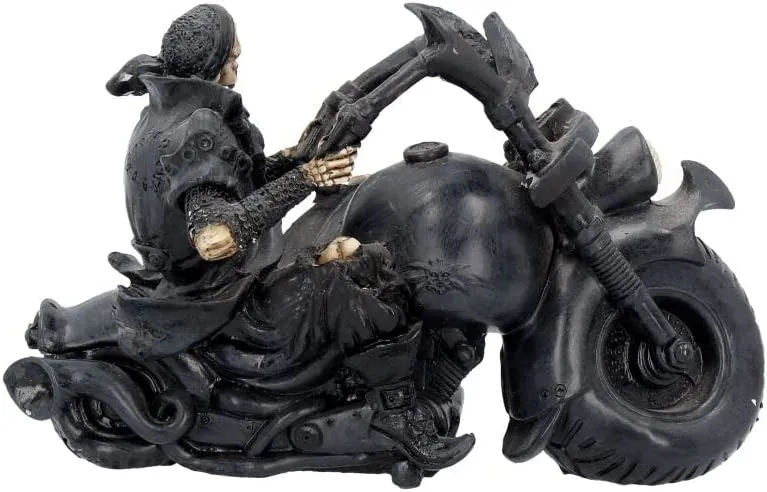 Nemesis Now Decor Nemesis Now Reaper Biker Figurine Resin Statue (Screaming Wheels 18cm)