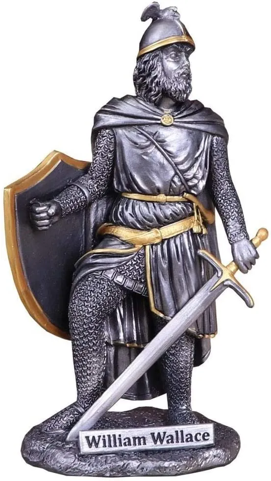 Nemesis Now Decor Nemesis Now Scottish Guardian William Wallace Figurine, Silver, 6cm