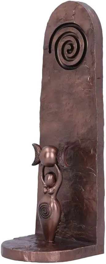 Nemesis Now Decor Nemesis Now Spiral Goddess Incense Holder, Bronze, 23.5cm