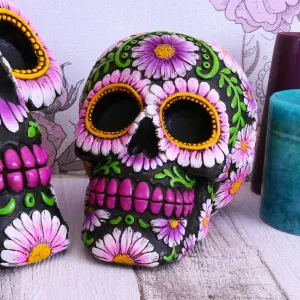 Nemesis Now Decor Nemesis Now Sugar Petal Skull 14.5cm, resin, Pale Pink