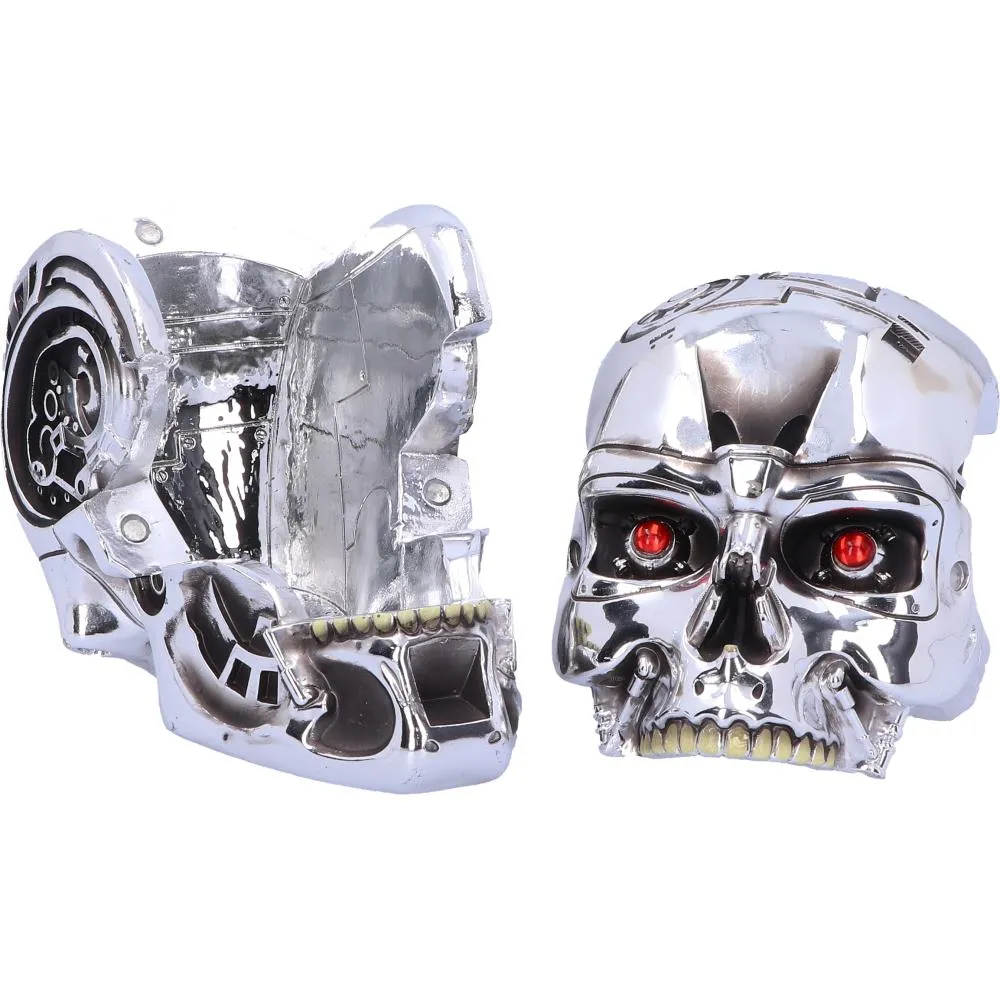 Nemesis Now Decor Nemesis Now T-Terminator Box 18cm Silver, Resin