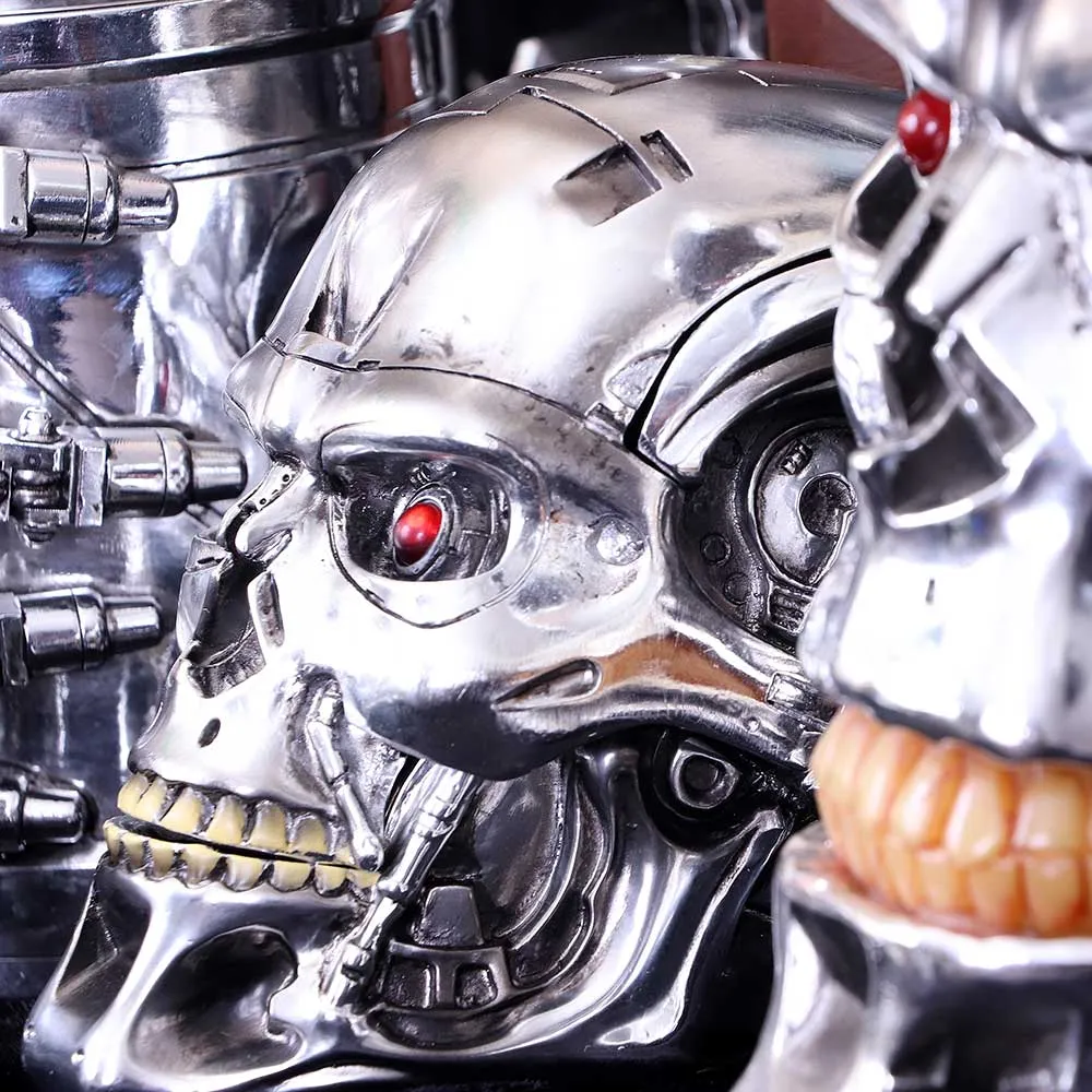 Nemesis Now Decor Nemesis Now T-Terminator Box 18cm Silver, Resin