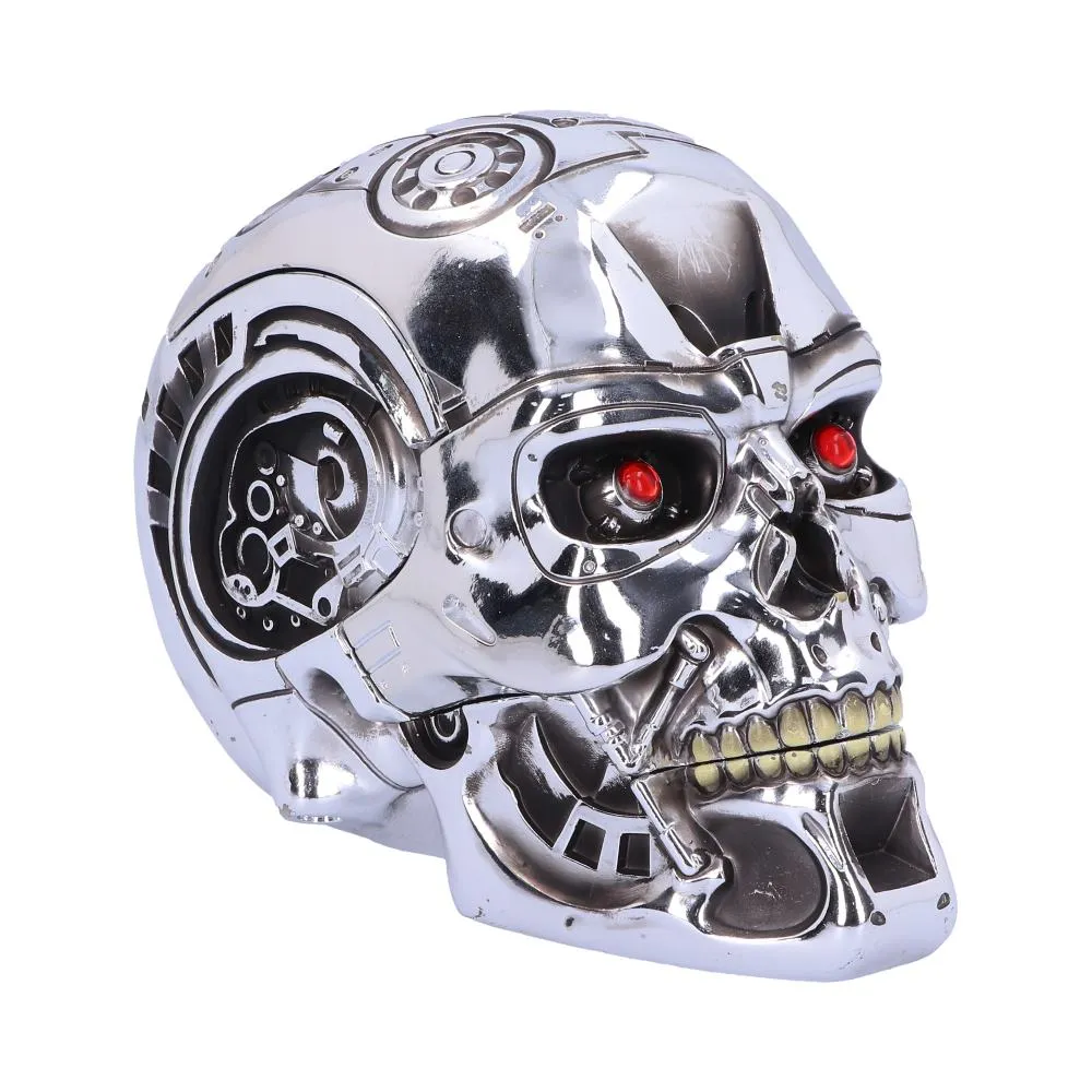 Nemesis Now Decor Nemesis Now T-Terminator Box 18cm Silver, Resin