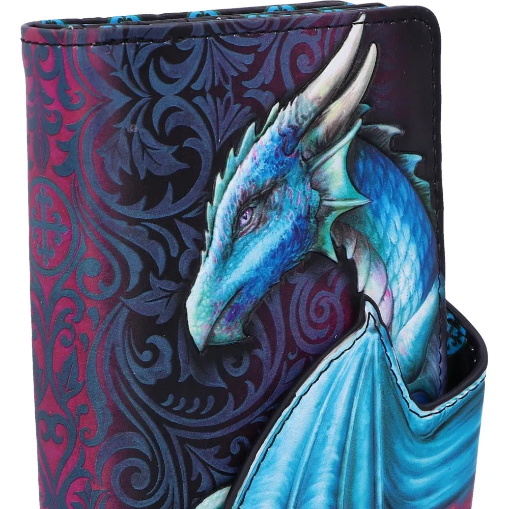 Nemesis Now Decor Nemesis Now Take Flight Purse Blue Dragon Wallet, 18.5cm