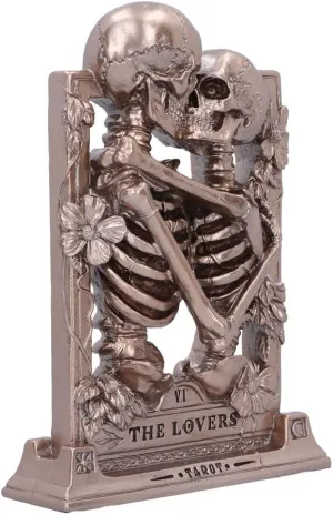 Nemesis Now Decor Nemesis Now The Lovers Skeleton Figurine - Gothic Bronze Resin Statue, 20.5cm