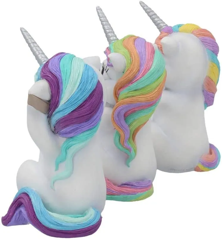 Nemesis Now Decor Nemesis Now Three Wise Cutiecorns Figurine Set