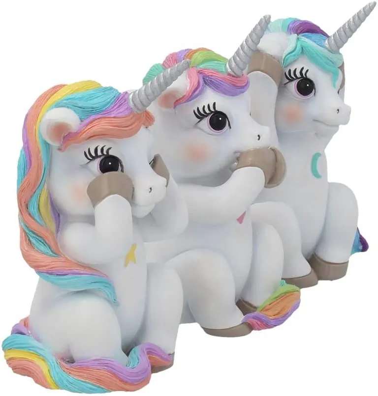 Nemesis Now Decor Nemesis Now Three Wise Cutiecorns Figurine Set