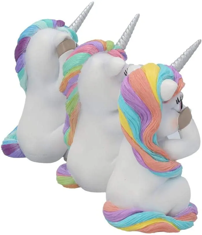 Nemesis Now Decor Nemesis Now Three Wise Cutiecorns Figurine Set