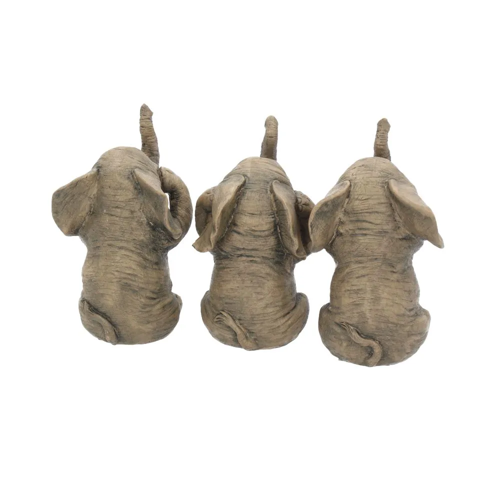 Nemesis Now Decor Nemesis Now Three Wise Elephants Figurine 16cm