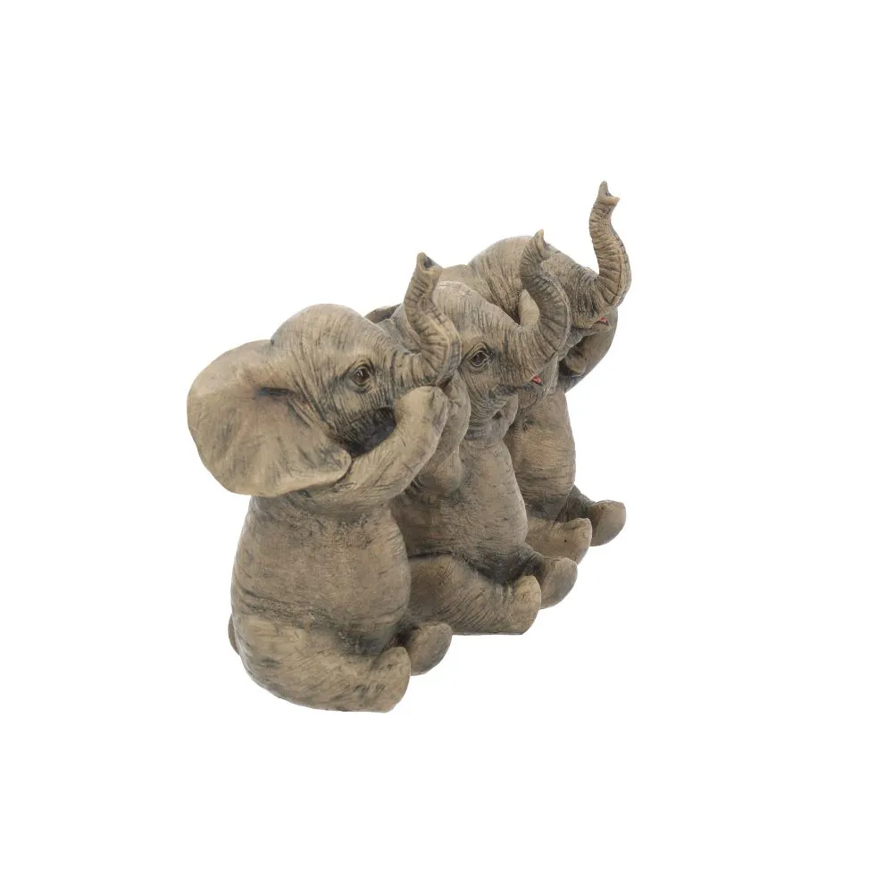 Nemesis Now Decor Nemesis Now Three Wise Elephants Figurine 16cm