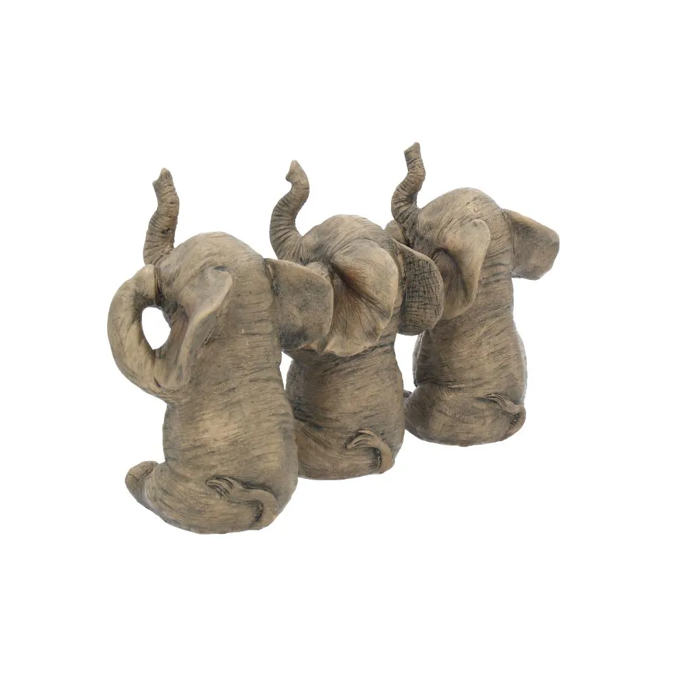 Nemesis Now Decor Nemesis Now Three Wise Elephants Figurine 16cm