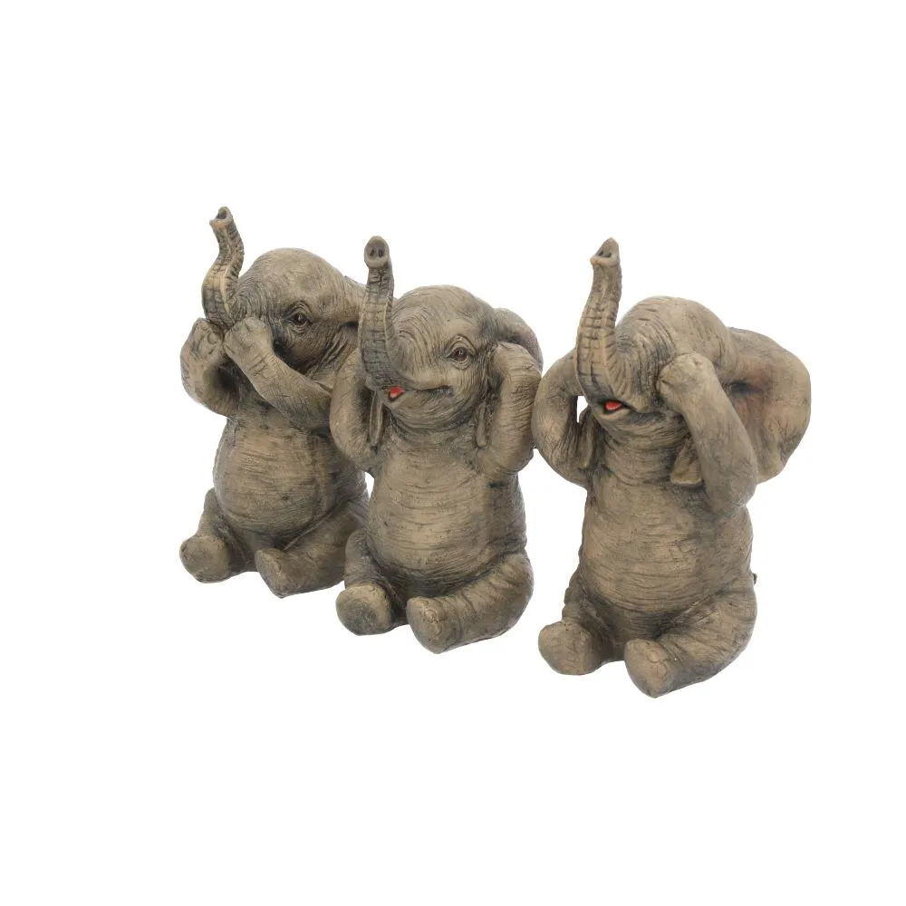 Nemesis Now Decor Nemesis Now Three Wise Elephants Figurine 16cm