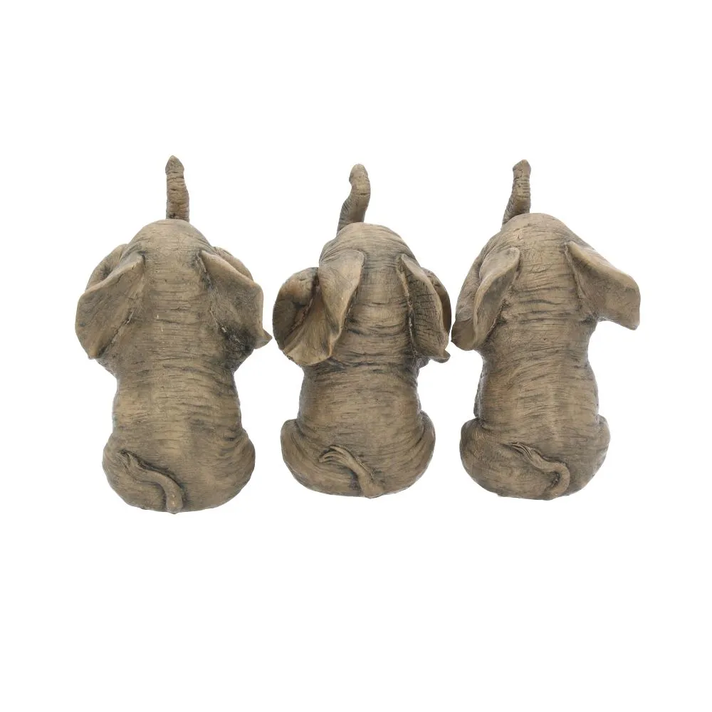 Nemesis Now Decor Nemesis Now Three Wise Elephants Figurine 16cm
