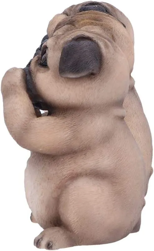 Nemesis Now Decor Nemesis Now Three Wise Pugs 8.5cm, Resin, Fawn