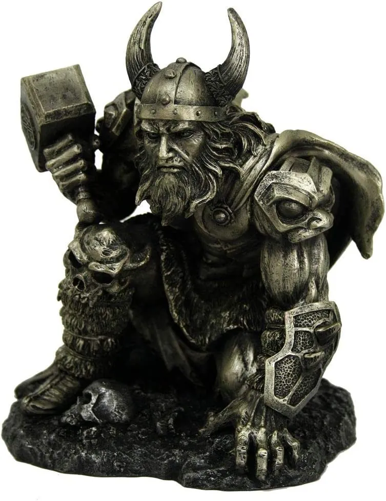 Nemesis Now Decor Nemesis Now Thunder of Thor 19cm Figurine, Bronze