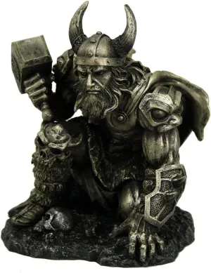 Nemesis Now Decor Nemesis Now Thunder of Thor 19cm Figurine, Bronze