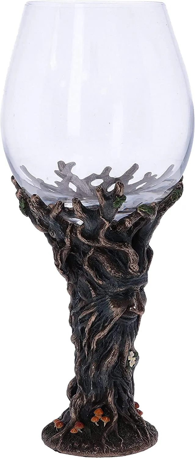 Nemesis Now Decor Nemesis Now Tree Spirit Collection - Green Man Goblet Wine Glass (D6113W2)