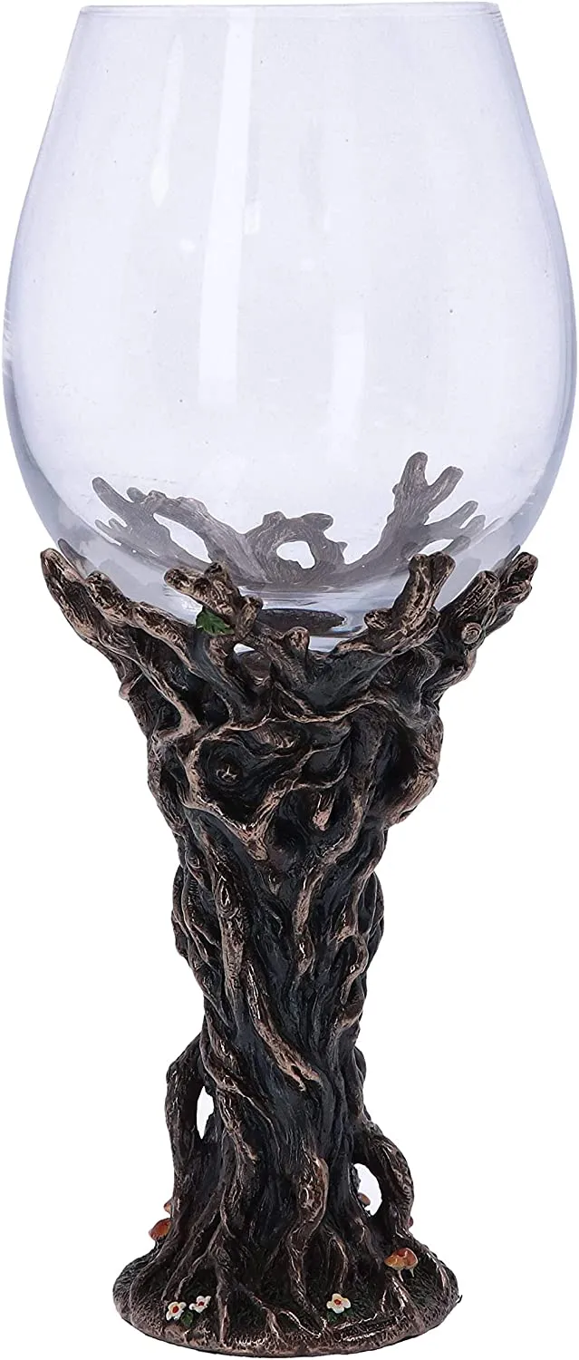 Nemesis Now Decor Nemesis Now Tree Spirit Collection - Green Man Goblet Wine Glass (D6113W2)