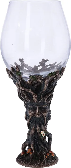 Nemesis Now Decor Nemesis Now Tree Spirit Collection - Green Man Goblet Wine Glass (D6113W2)